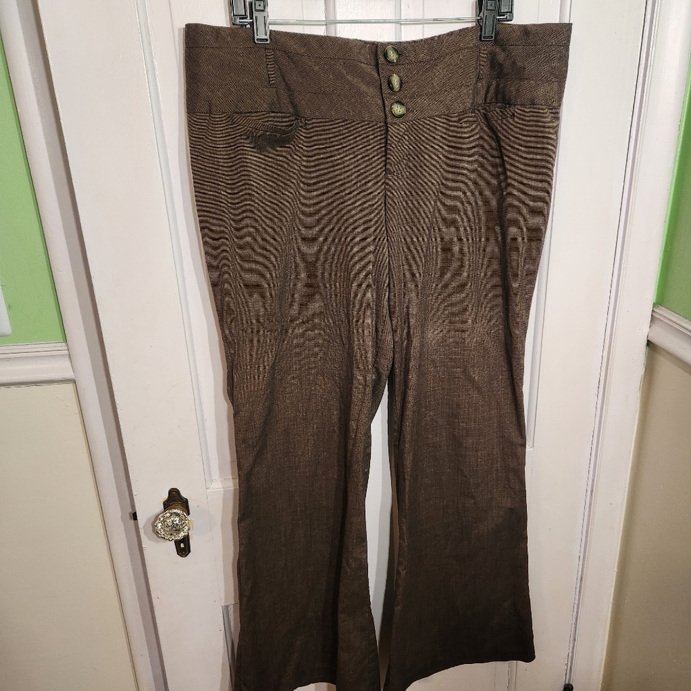 SpaceGirlz Button Up Wide Leg Pants Size 18